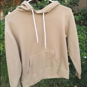 Tan hoodie